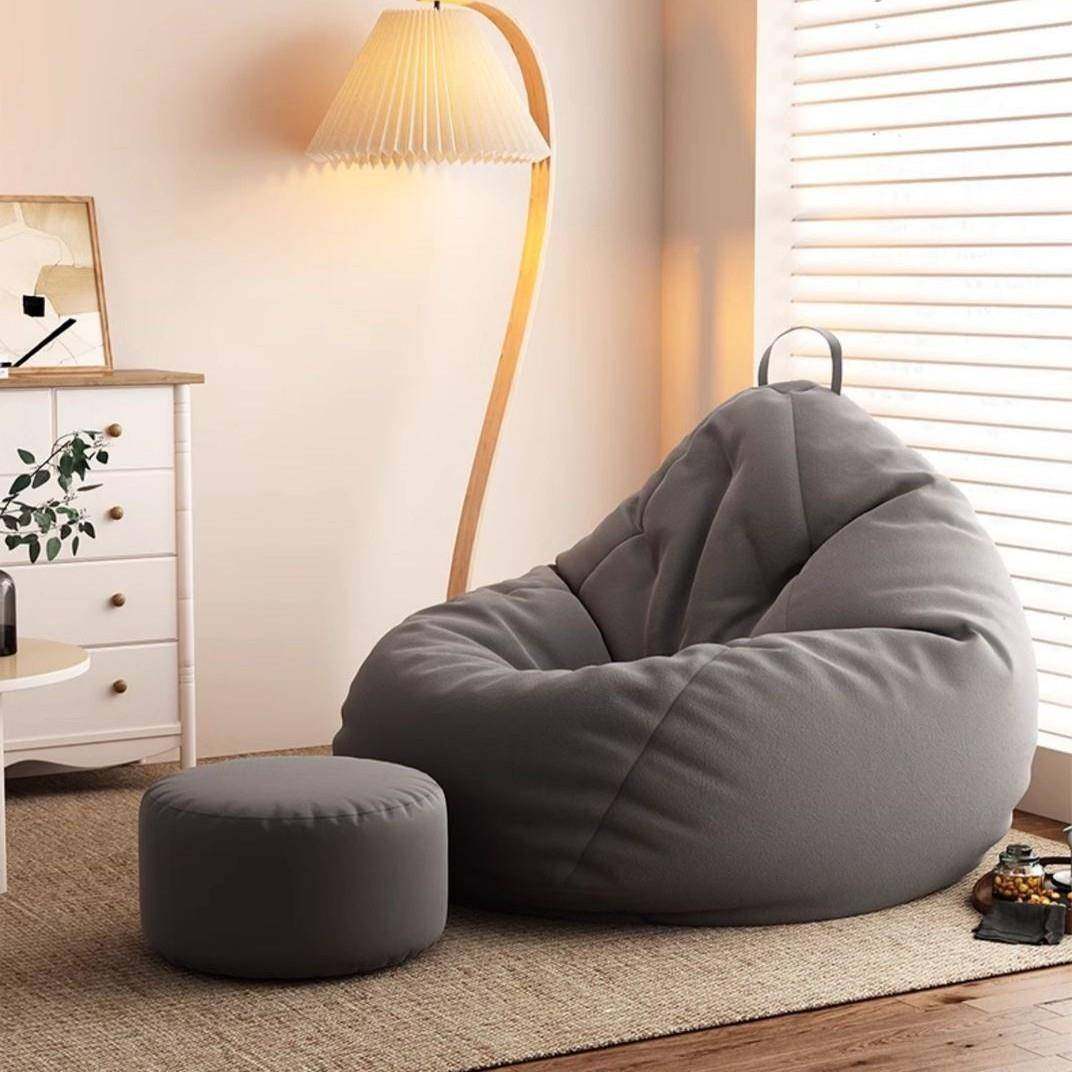 飘懒袋人沙发阳台睡窗榻榻米沙发躺椅GCY小户型单人可躺可坐垫豆,淘宝优惠券,粉丝福利购,淘宝优惠卷