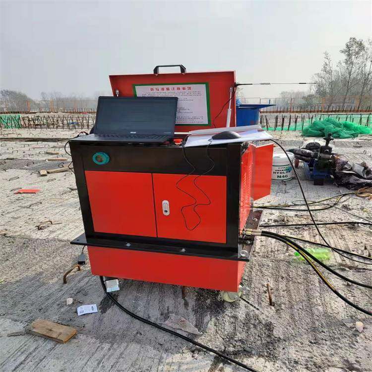 Bridge one intelligent tensioning machine equipment drags two can 6 tensioning smart automatic tensioning machine