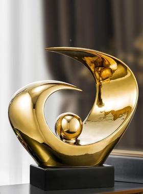 客厅摆件创意轻办瓷奢陶工艺品酒电53629187视柜公室玄柜关装饰品