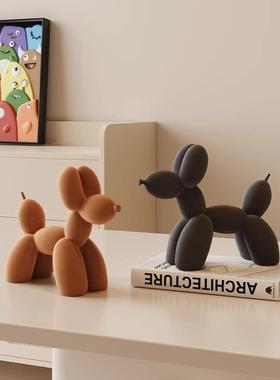 客厅电视柜狗摆件餐柜边柜居植众绒玄关小家酒气球装饰奶10274932