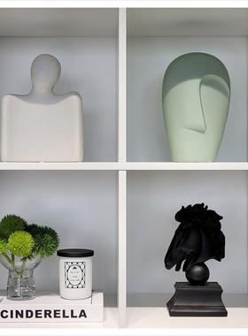 样板装房现代酒柜厅创意软件家居饰客品摆相架仿t1641293真花组合