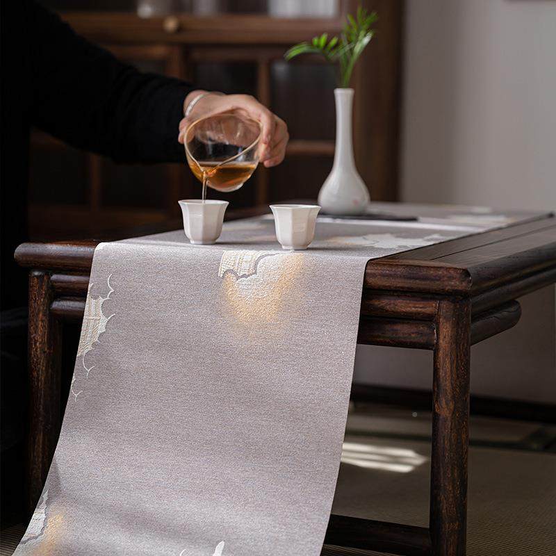 观泡岚中式国风防水QX-CB015茶席简约席家用复古茶桌干桌道旗垫子,淘宝优惠券,粉丝福利购,淘宝优惠卷