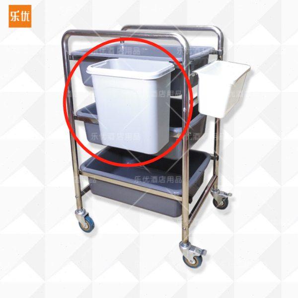 加厚 餐盘 方桶 3层餐车 不锈钢餐车 手推车 收碗车 餐具收集车,淘宝优惠券,粉丝福利购,淘宝优惠卷