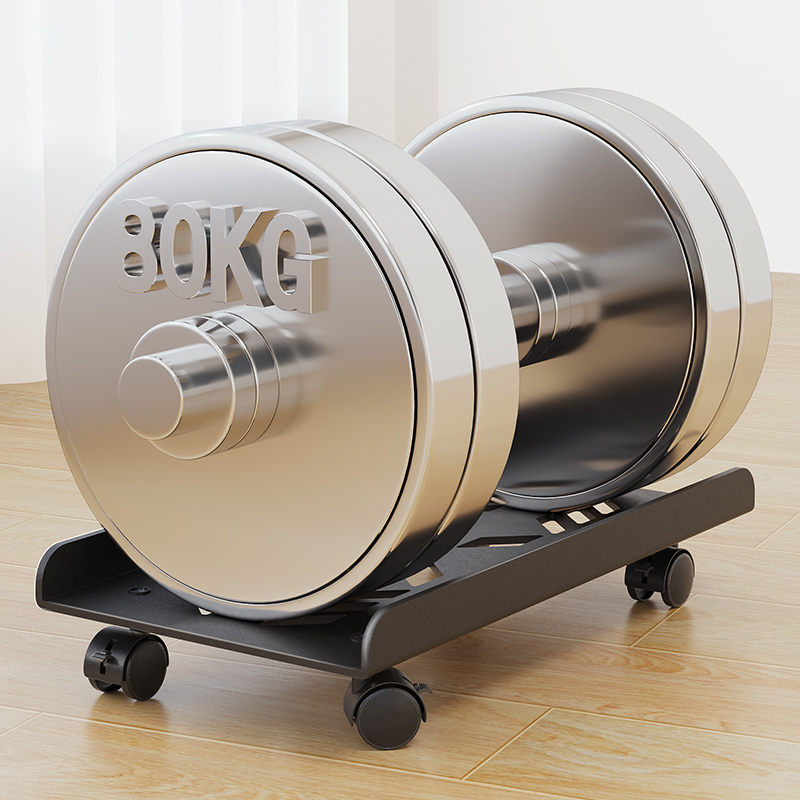 主机托架台式电脑机箱底座万向滑轮可移动置物架办公室托盘支架子 - 图2