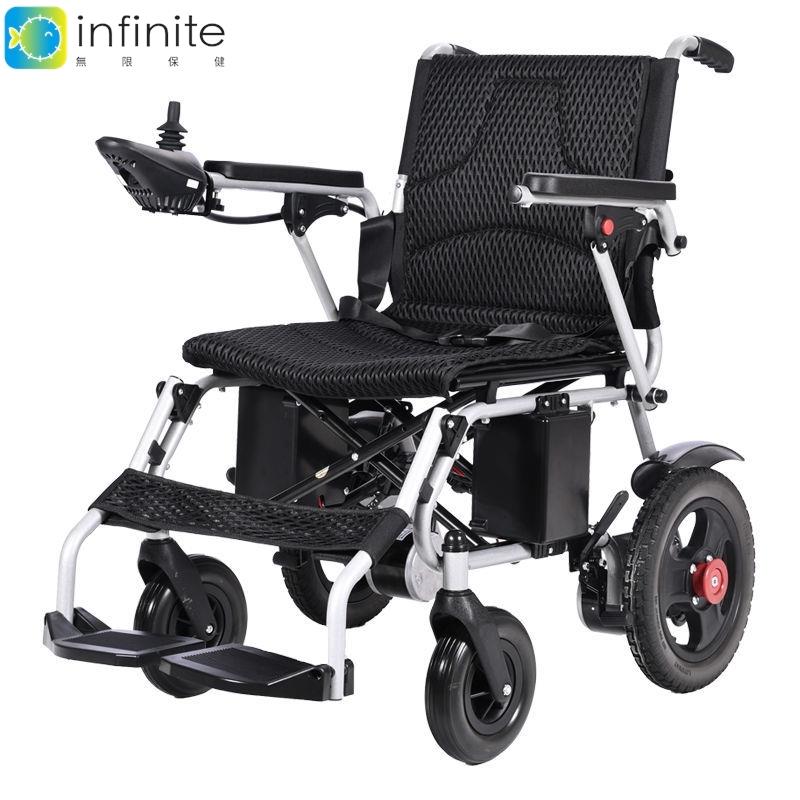 电动轮椅车折叠轻便老年残疾人智能全自动轮椅老人代步四轮车小型 - 图3