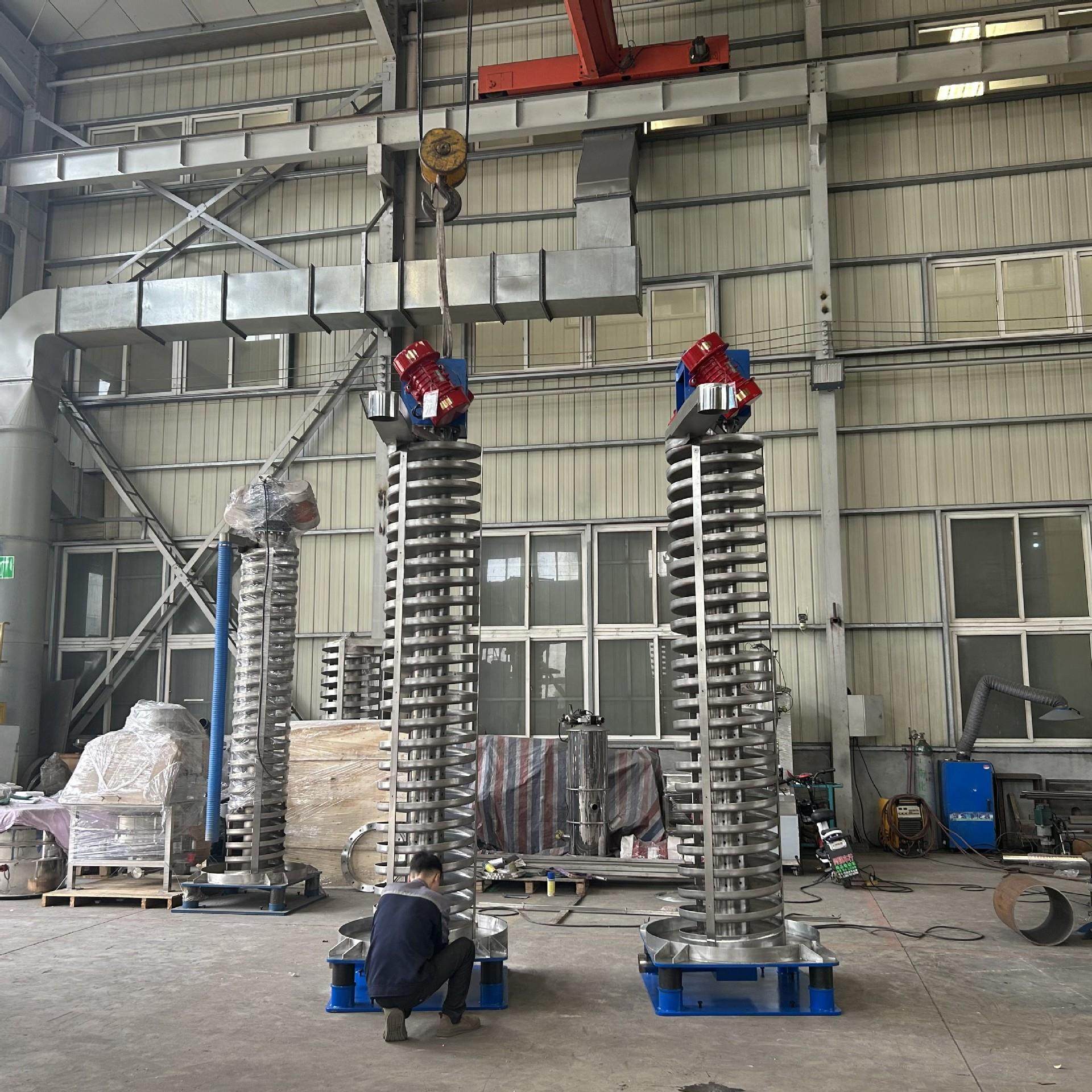 晟图冷却振动提升机具有降温干燥筛分功能垂直上料输送自动化作业,淘宝优惠券,粉丝福利购,淘宝优惠卷