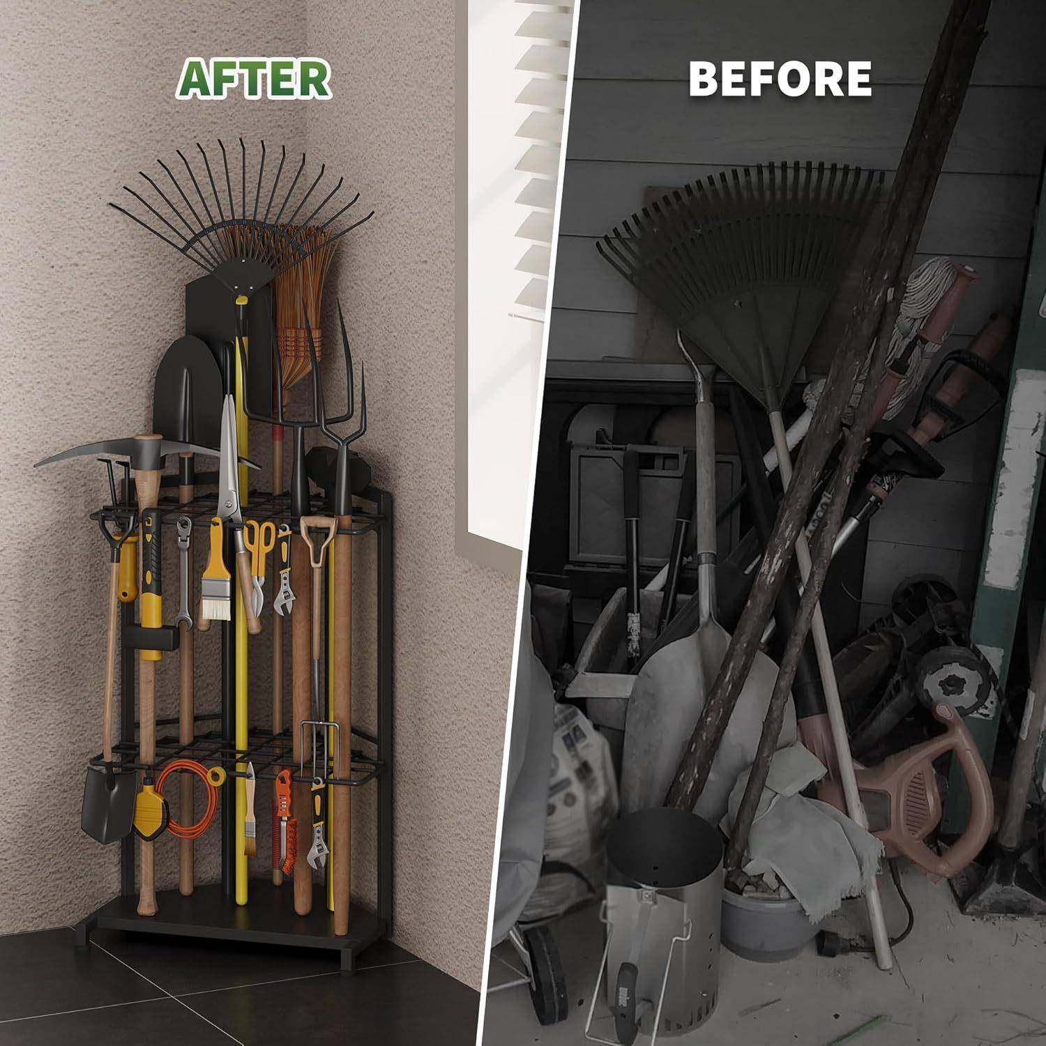 角多具功能农收纳架花园工具架长柄园林具tbh9622架金工属三工具,淘宝优惠券,粉丝福利购,淘宝优惠卷