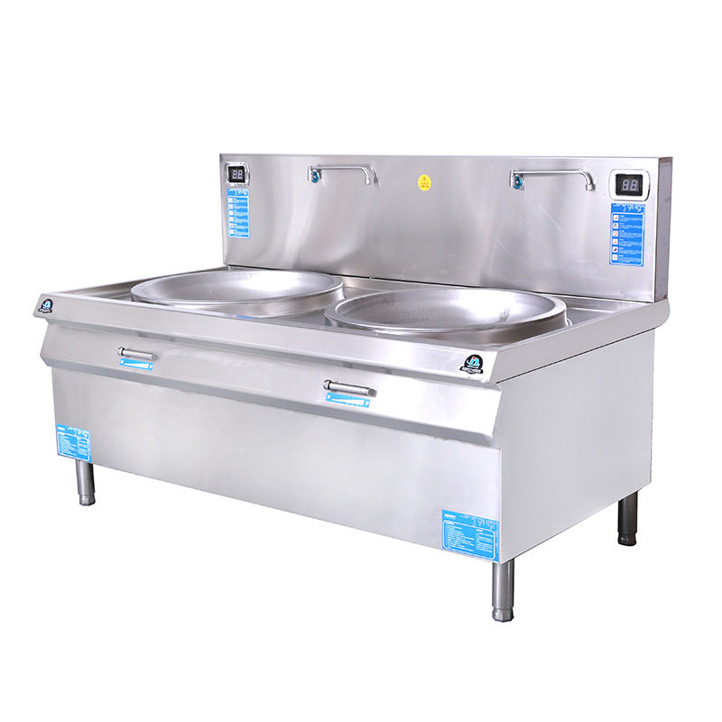 双头大炒炉商用电磁炉大炒灶20kw工厂食堂餐厅双眼炒炉双头大锅灶,淘宝优惠券,粉丝福利购,淘宝优惠卷