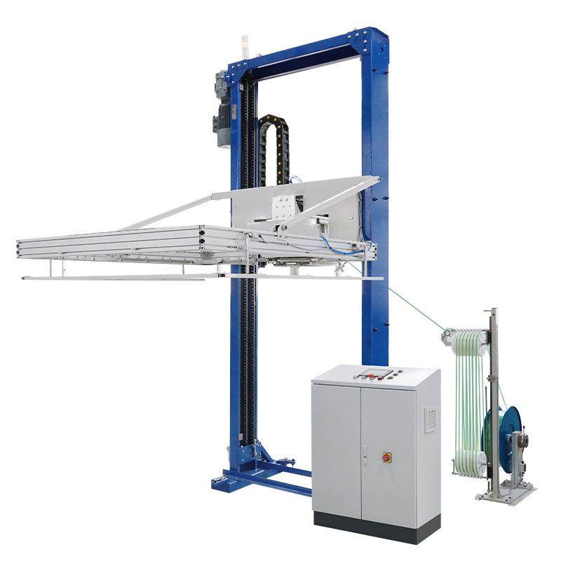 穿剑打包机大型自动PP打带缠膜捆扎机 全自动穿箭打带缠膜二合一,淘宝优惠券,粉丝福利购,淘宝优惠卷