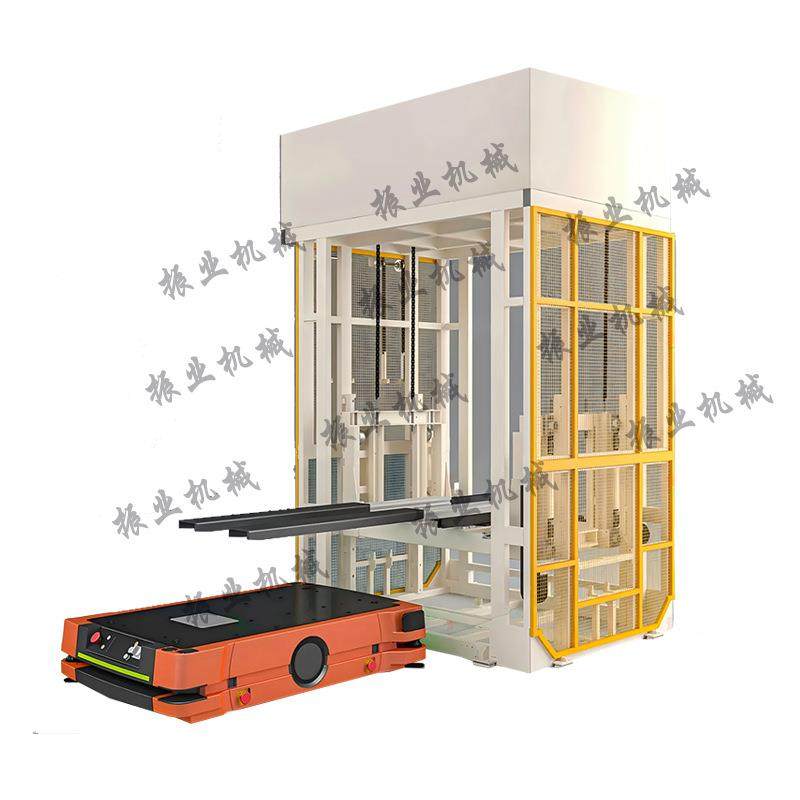 AGV联动提升机循环往复式箱式货物高楼层搬运输送设备垂直升降机,淘宝优惠券,粉丝福利购,淘宝优惠卷