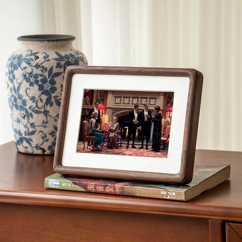 美式成实木卯相框215摆台781寸a42洗照片做相框摆件书法字画榫装,淘宝优惠券,粉丝福利购,淘宝优惠卷