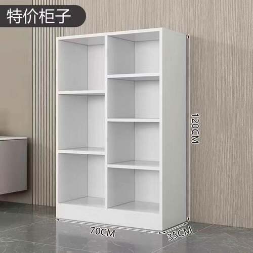 衣柜现代经济型简易组装简约实木质板式儿童卧室出租房收纳大衣橱 - 图3