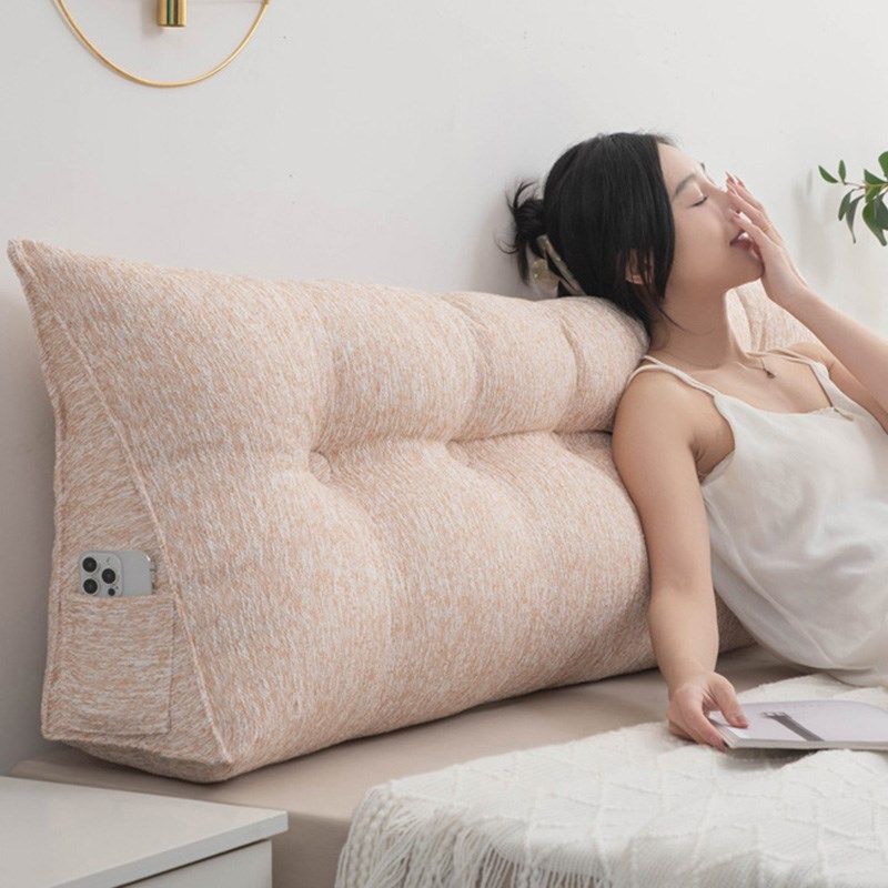 Internet celebrity pillow dormitory g bedside backrest anti-collision bedroom tatami soft bag waist cushion sofa bay window removable
