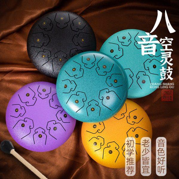 空灵鼓4寸9音/6寸8音C调儿童初学者钢舌鼓梵音忘忧鼓打击型乐器,淘宝优惠券,粉丝福利购,淘宝优惠卷