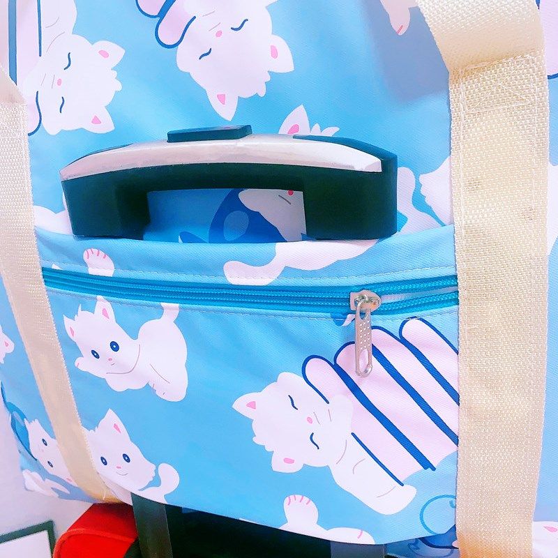 学生手提棉被被子大容量超大衣物包可折叠行李箱收纳袋可套拉杆,淘宝优惠券,粉丝福利购,淘宝优惠卷