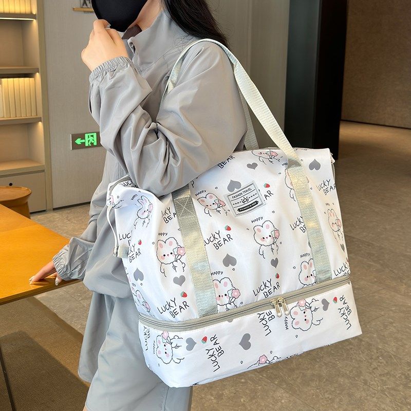 大容量轻便短途出差手提旅行包女学生旅游出行收纳包待产包行李袋,淘宝优惠券,粉丝福利购,淘宝优惠卷