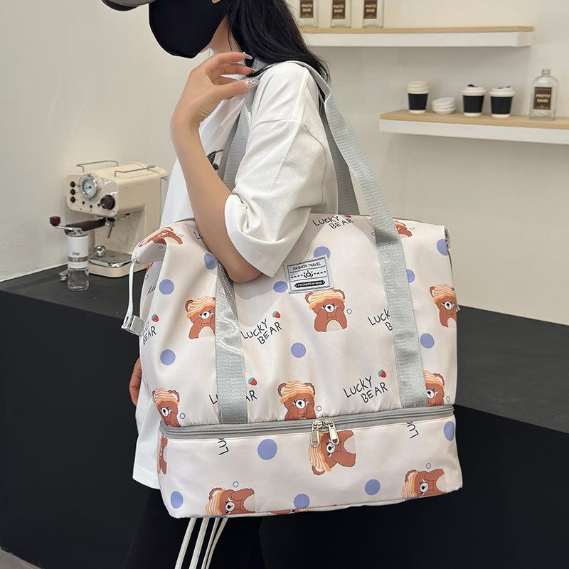 大容量轻便短途出差手提旅行包女学生旅游出行收纳包待产包行李袋,淘宝优惠券,粉丝福利购,淘宝优惠卷