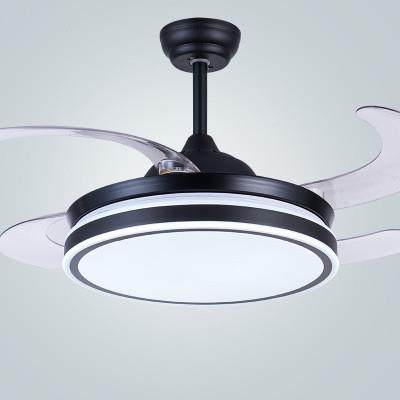 隐形扇灯现代简约餐厅942风家客厅灯卧室形吊扇灯居超薄隐吊灯led,淘宝优惠券,粉丝福利购,淘宝优惠卷