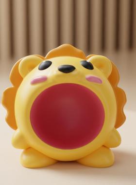 狮子座桌面摆件玄关钥匙收纳可爱卡通客厅装饰新居乔迁送朋友礼物