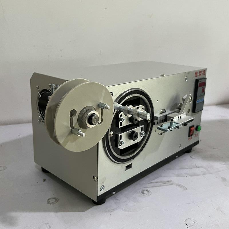 变压器线圈电感线包磁芯包胶外围包胶电动胶布缠绕机自动包胶机 - 图1