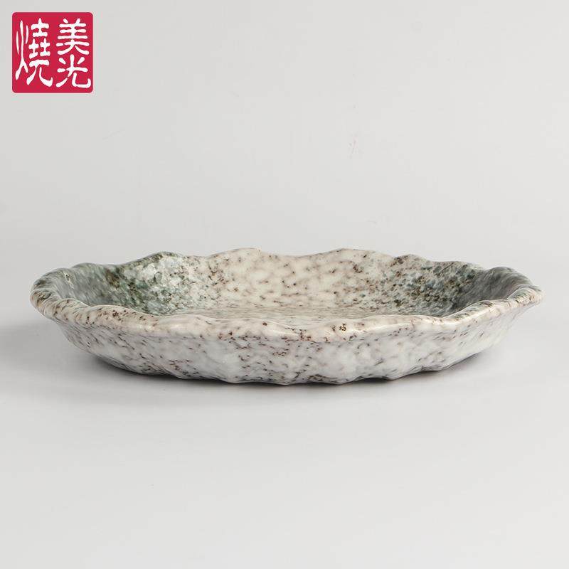 10/12寸花边形浮平雕汤凹FAG盘披萨面包陶瓷圆盘蔬菜沙拉水果大盘,淘宝优惠券,粉丝福利购,淘宝优惠卷