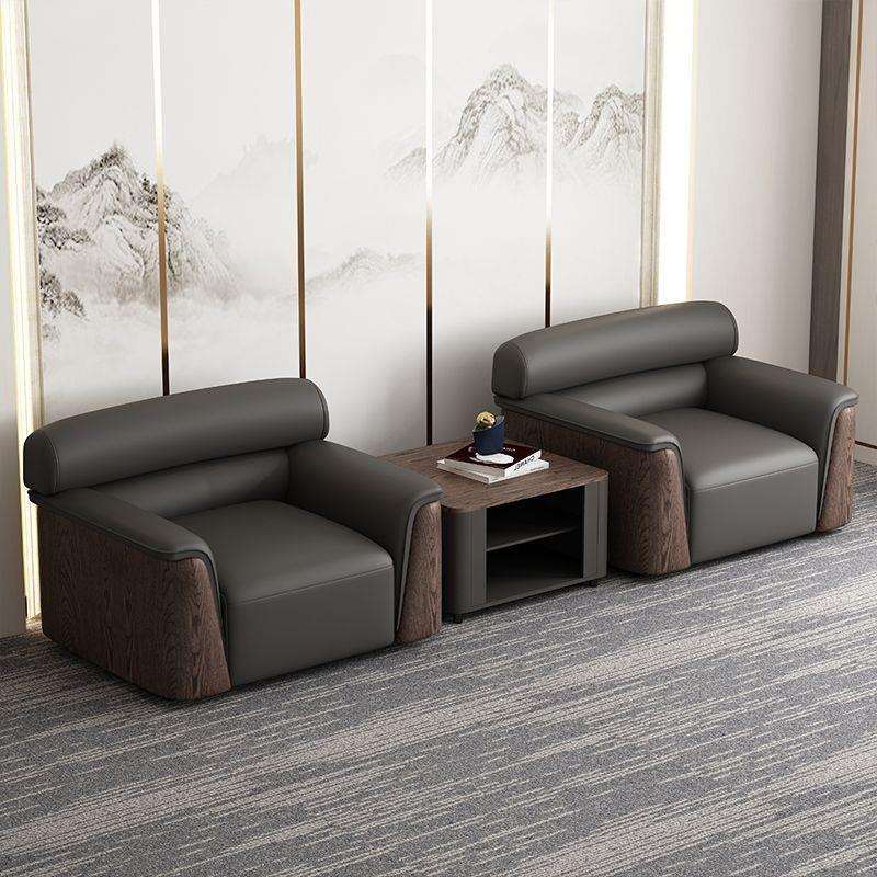 商务办公沙发老板办公室沙发茶几会议室接待贵宾沙发 - 图2