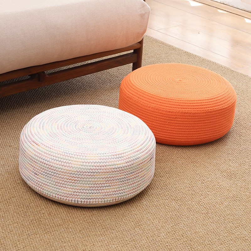 Thickened futon cushion on the floor, tatami seat pier, bay window, balcony floor, bedroom lazy seat cushion, meditation cushion