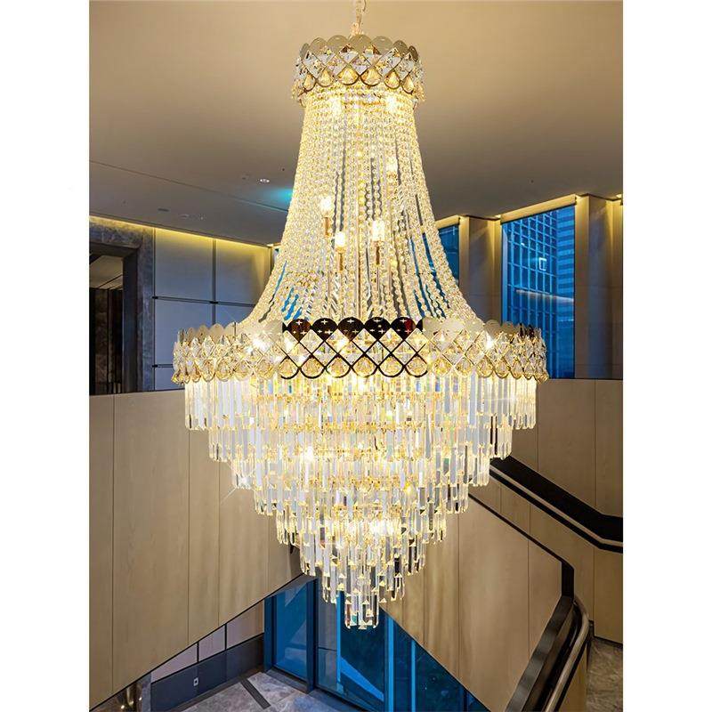 复35式楼大吊灯墅别厅中空简客楼中楼跃层轻奢约长水晶旋转楼梯吊,淘宝优惠券,粉丝福利购,淘宝优惠卷