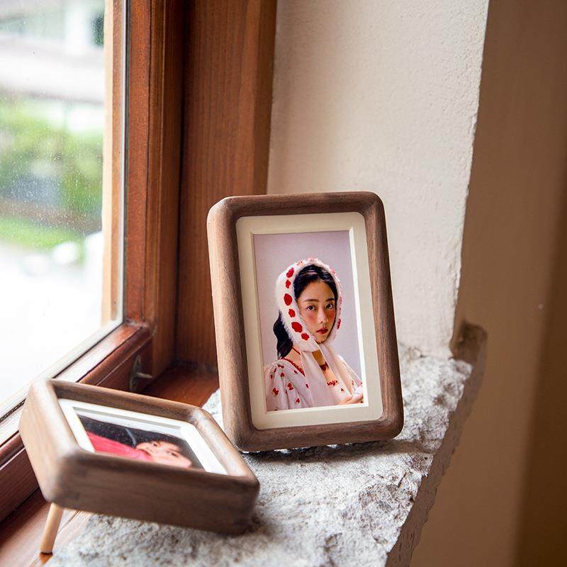 实木榫6卯圆角相框摆台寸78Y/3215摆1寸0A4冲洗照片装裱画框黑胡,淘宝优惠券,粉丝福利购,淘宝优惠卷