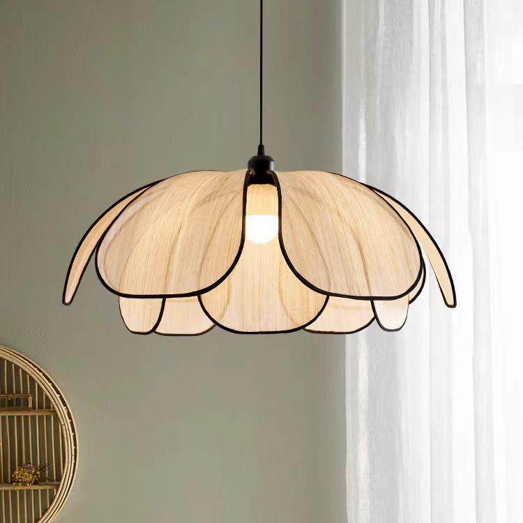 日式中古风约餐厅瓣吊灯40181客厅卧室民宿茶室法式简高感藤级编,淘宝优惠券,粉丝福利购,淘宝优惠卷