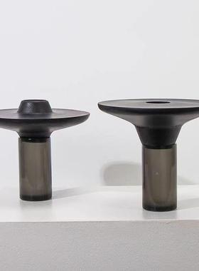 黑现楼代新中式侘寂色花GT-B011器创意花瓶酒样板房店售处摆件