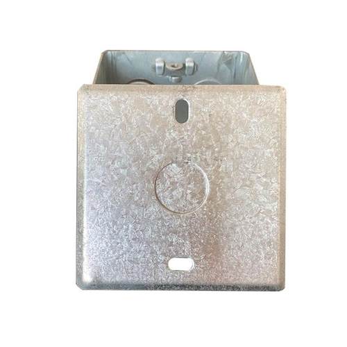 型金属接线盒盖开关盒盖插座底盒面板线盒盖八角形盖 - 图2