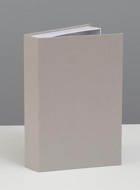 纯色可打开假书盒子开口盒样板间客厅装饰彷真书摆件可收纳装东西