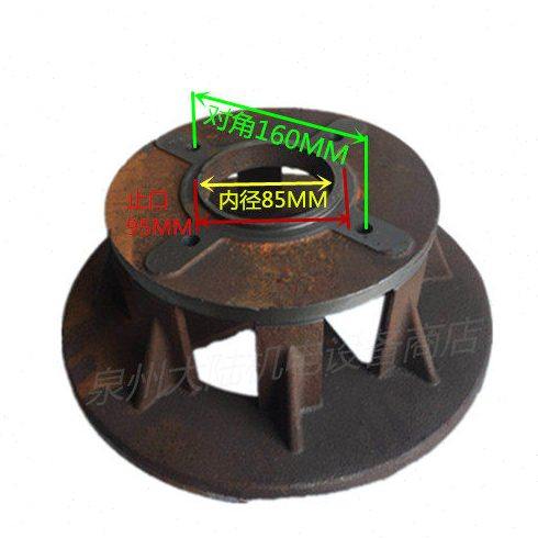 排污泵水泵蜗壳底座叶轮 WQ11/15KW-4寸泵头底网叶轮出水口全扬程,淘宝优惠券,粉丝福利购,淘宝优惠卷