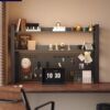 E-sports style desk storage rack study table desktop storage rack multi-layer children's desk R bookshelf hole board finishing