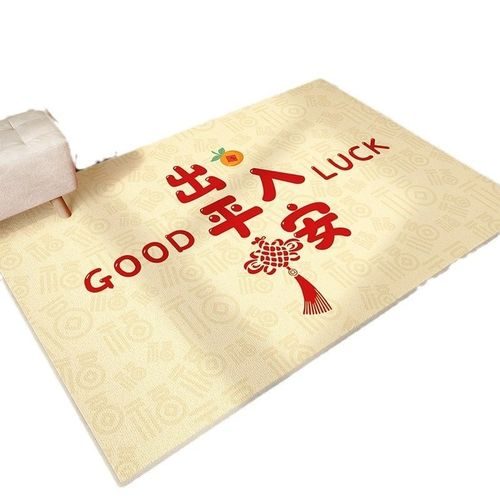 【下单立减】红色入户门地垫高级感吸水防滑脚踏垫家用耐脏XD - 图3