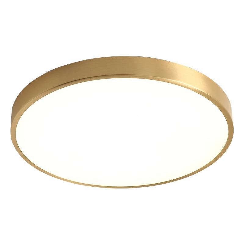 全铜超薄led吸28462顶灯卧室灯书道房过阳台灯式简代约现美灯具三 - 图3