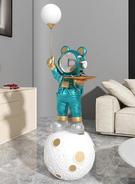 大型太空宇航员客厅摆品件落家居装饰电视地柜RKD5336沙发旁边乔