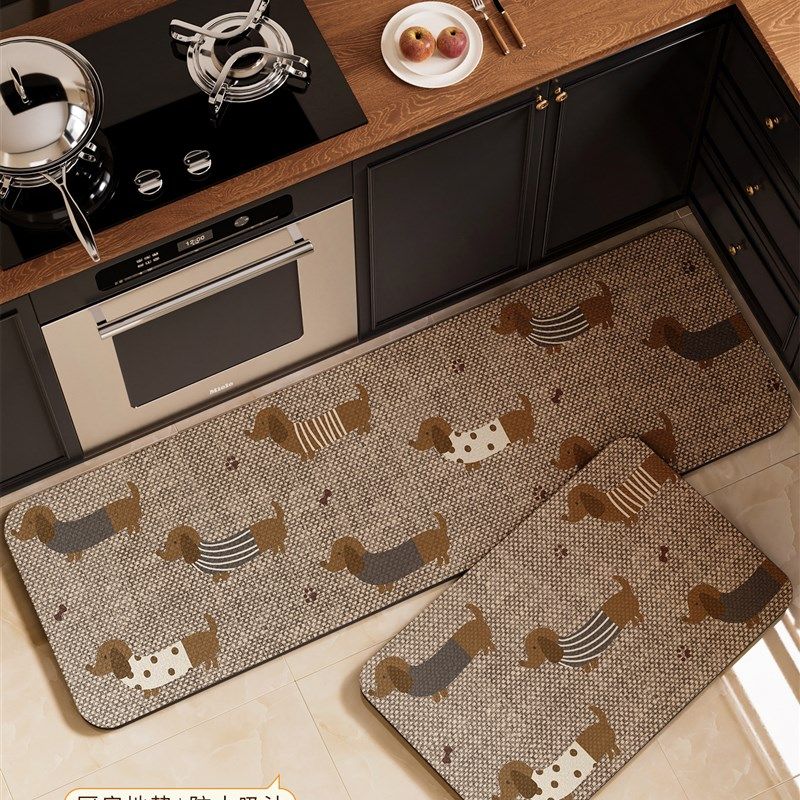 骏仔厨房地垫2025新款防油防滑专用地毯洗碗槽长条吸水硅藻泥脚垫,淘宝优惠券,粉丝福利购,淘宝优惠卷