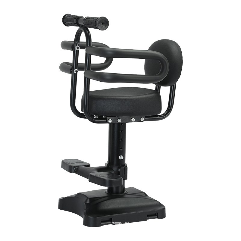 电动摩托车电动车儿童安全通用z座椅电瓶J车前置折叠电动自行车宝 - 图2