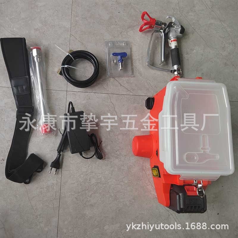 手持喷涂机油漆乳胶漆高压大功率喷枪背包锂电池充电墙面喷漆机,淘宝优惠券,粉丝福利购,淘宝优惠卷