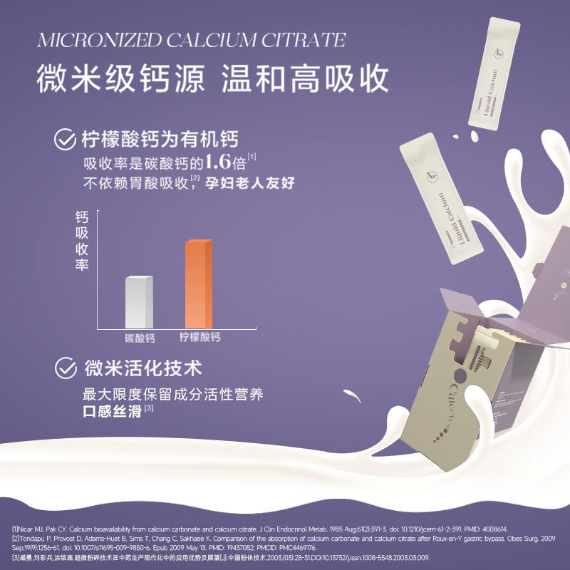 【综艺同款】PERDAYS液体钙柠橡酸钙维生素酸奶味孕妇孕产妇 - 图2