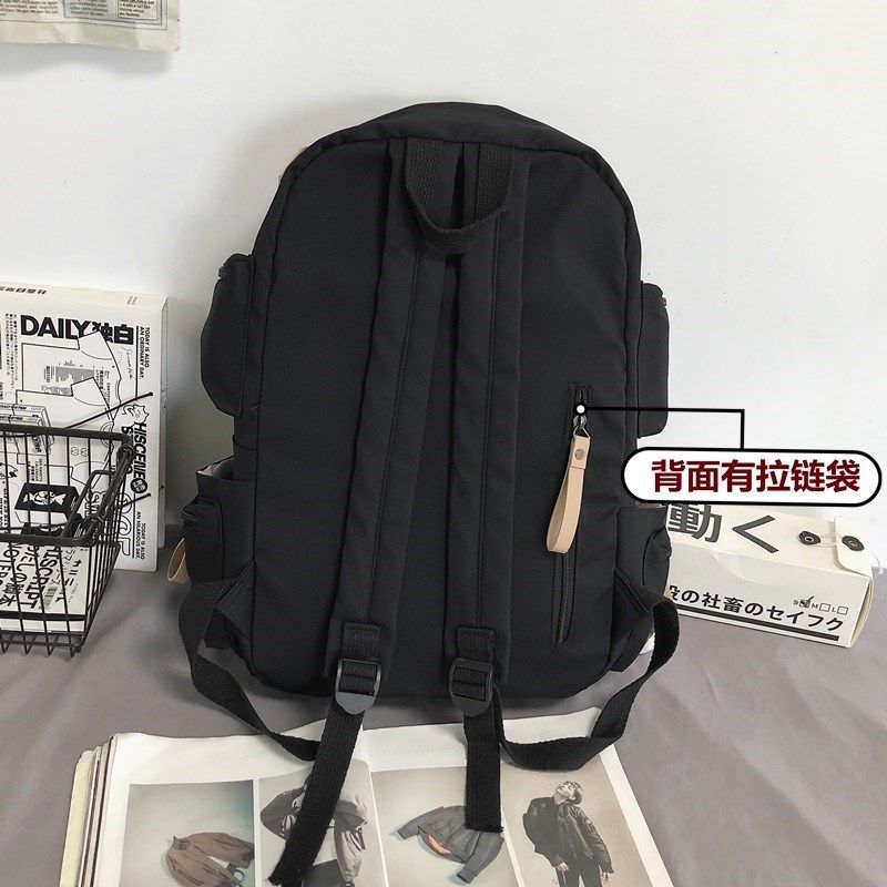 帆布双肩包e古著感少女大学生校园森系书包大容量百搭旅行揹包男,淘宝优惠券,粉丝福利购,淘宝优惠卷