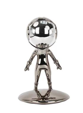 售楼处酒店会空所太人太空人雕塑样航板技间客厅玄关创意科感宇员