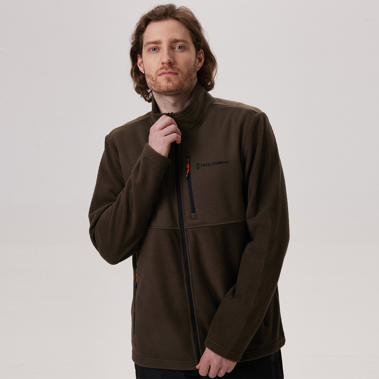 Free Country男士冬柔软亲肤宽松保暖摇粒绒上衣,淘宝优惠券,粉丝福利购,淘宝优惠卷