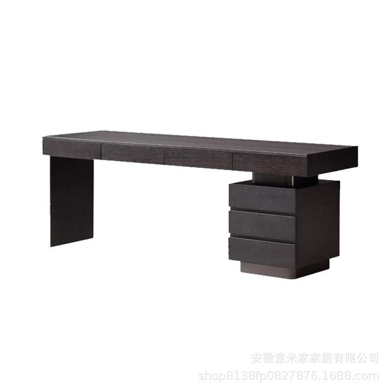 2022网红书桌轻奢现代简约客厅设计师小户型家用电脑桌老板办公桌 - 图3