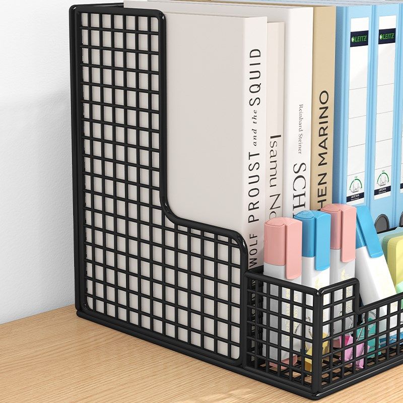 桌面文件收纳盒办公室文件框A4纸资料分层收纳架文件夹多层置物架,淘宝优惠券,粉丝福利购,淘宝优惠卷