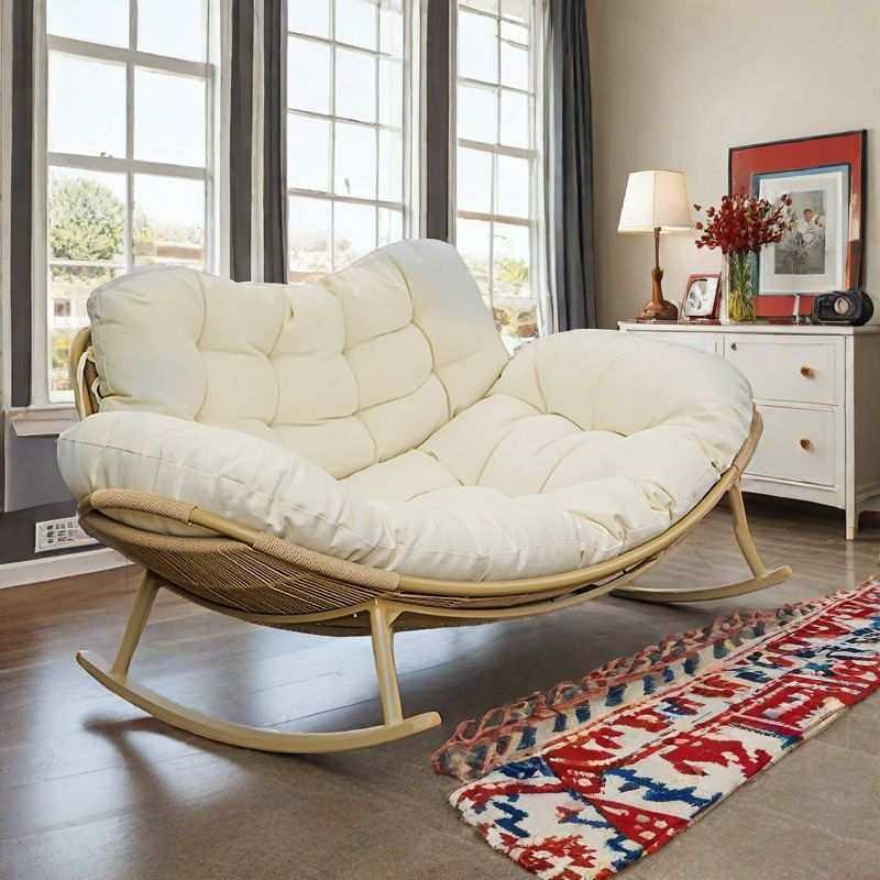 摇摇懒人大人摇椅沙发椅躺椅卧室客厅沙发网红休闲单人阳台家,淘宝优惠券,粉丝福利购,淘宝优惠卷