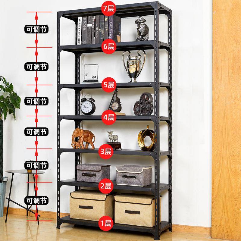 厨货架多功能展示角钢房用储货架置物架货物储仓物多家层超市37落 - 图2