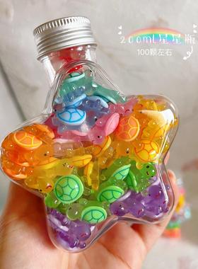 迷你彩色夜光荧光鼻噶树脂小乌龟创意摆件